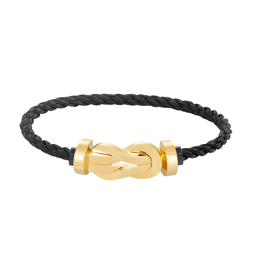 [Vicky]CHANCE LARGE 8 FIGURE BUCKLE NO DIAMOND BRACELET GOLD