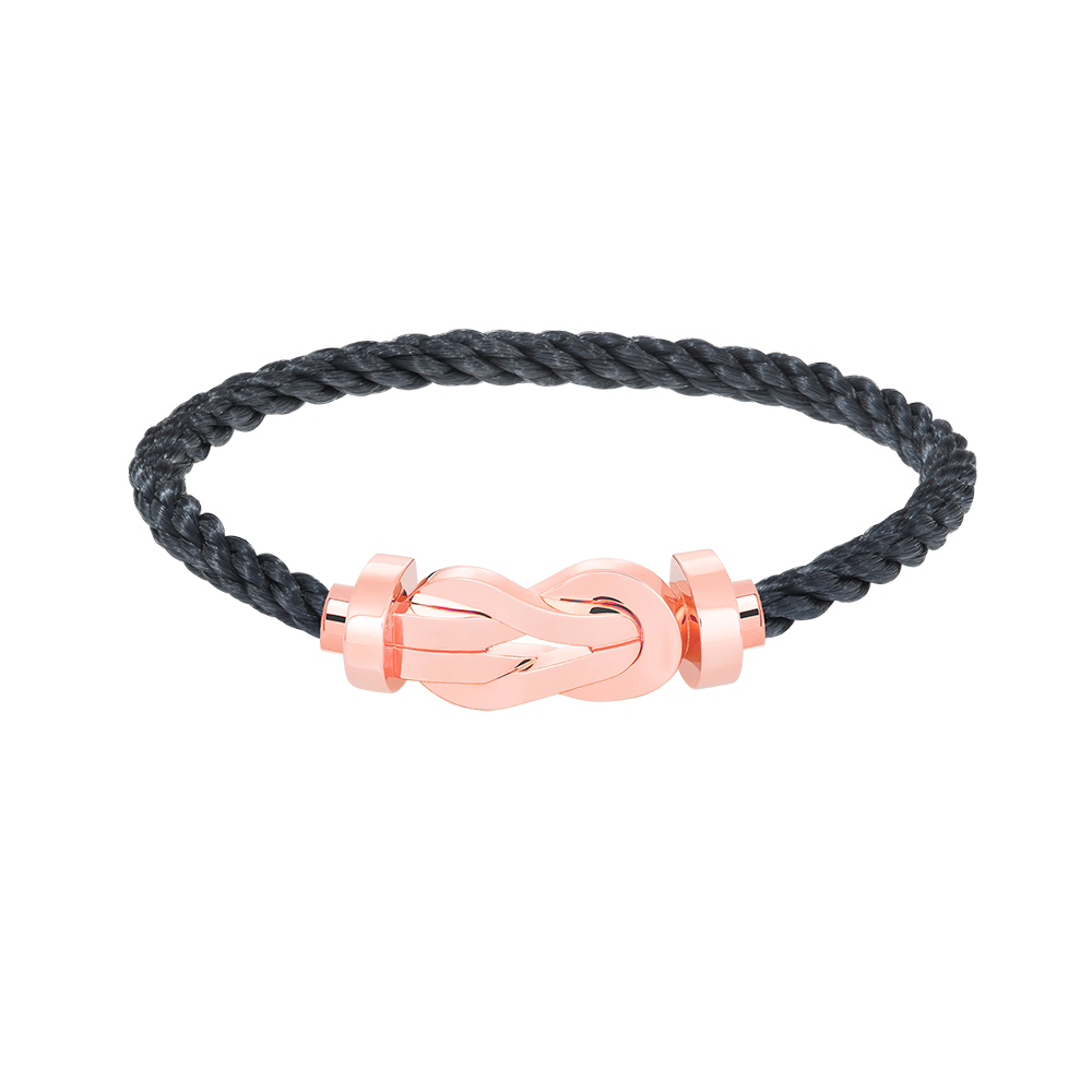 [Vicky]CHANCE LARGE 8 FIGURE BUCKLE NO DIAMOND BRACELET ROSE GOLD