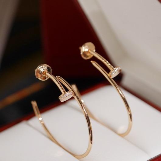 [Vicky]JUSTE EARRINGS DIAMONDS 1.8MM