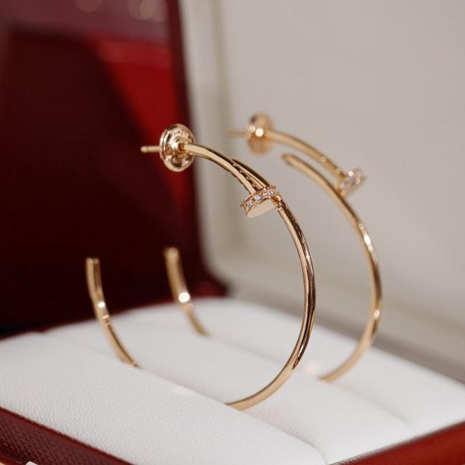 [Vicky]JUSTE EARRINGS DIAMONDS 1.8MM