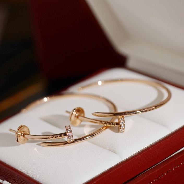 [Vicky]JUSTE EARRINGS DIAMONDS 1.8MM