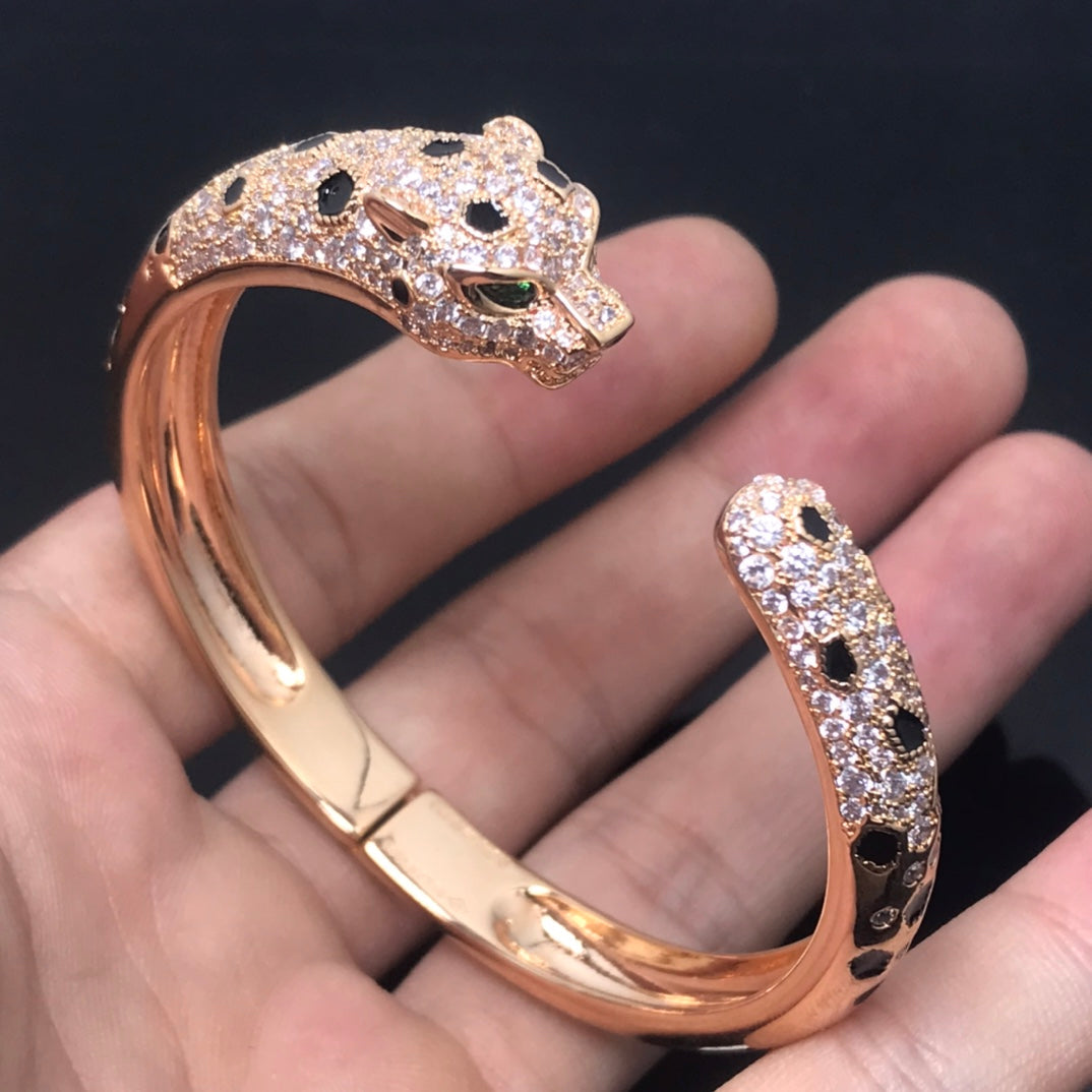 [Vicky]PANTHERE BIG BRACELET DIAMONDS