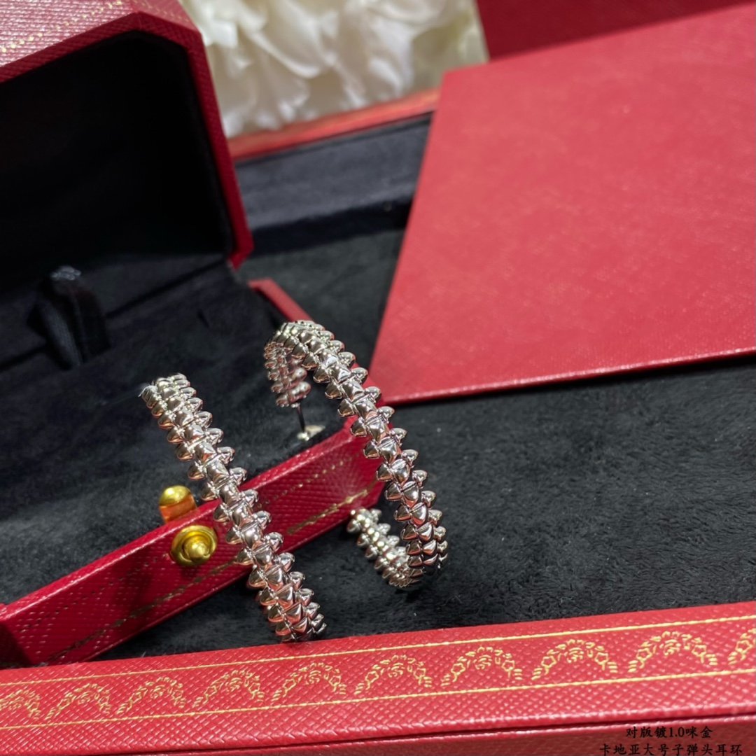 [Vicky]CLASH LARGE HOOP EARRINGS