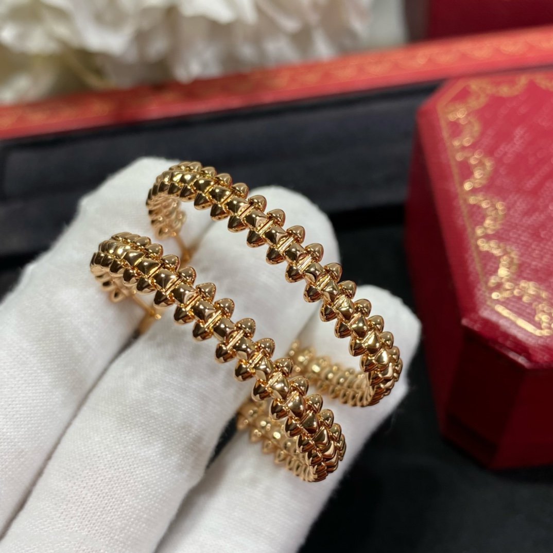 [Vicky]CLASH LARGE HOOP EARRINGS