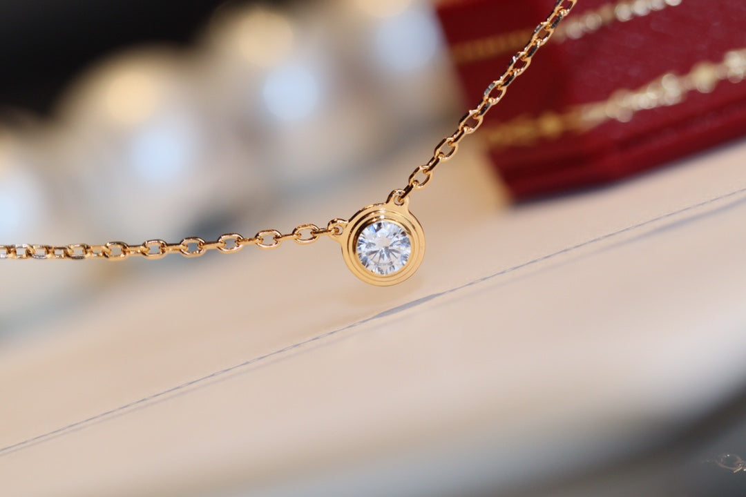 [Vicky]DAMOUR DIAMOND NECKLACE