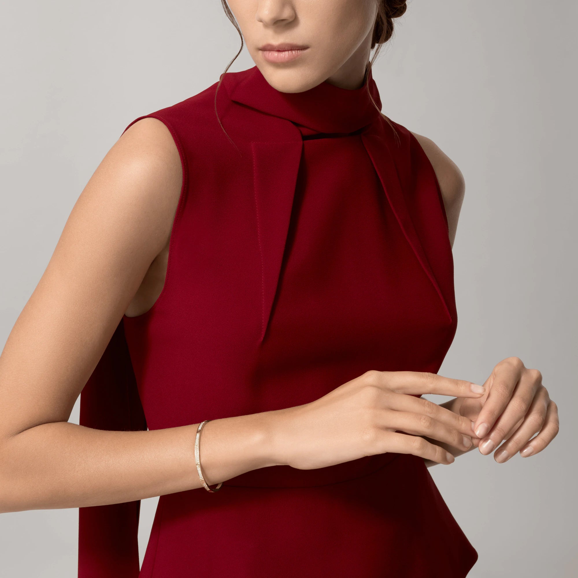 [Vicky]LOVE BRACELET 3.65MM DIAMOND-PAVED