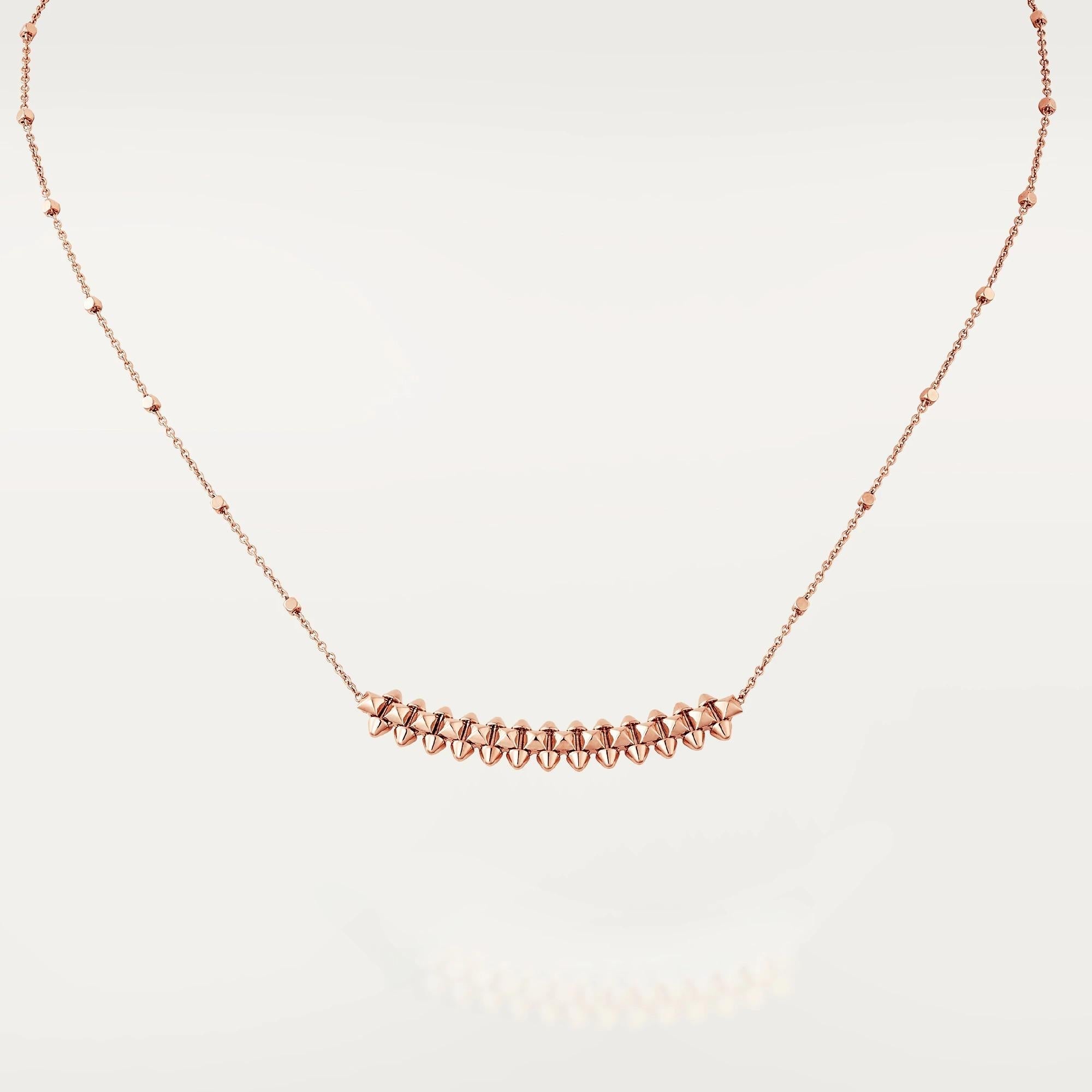 [Vicky]CLASH PINK GOLD NECKLACE