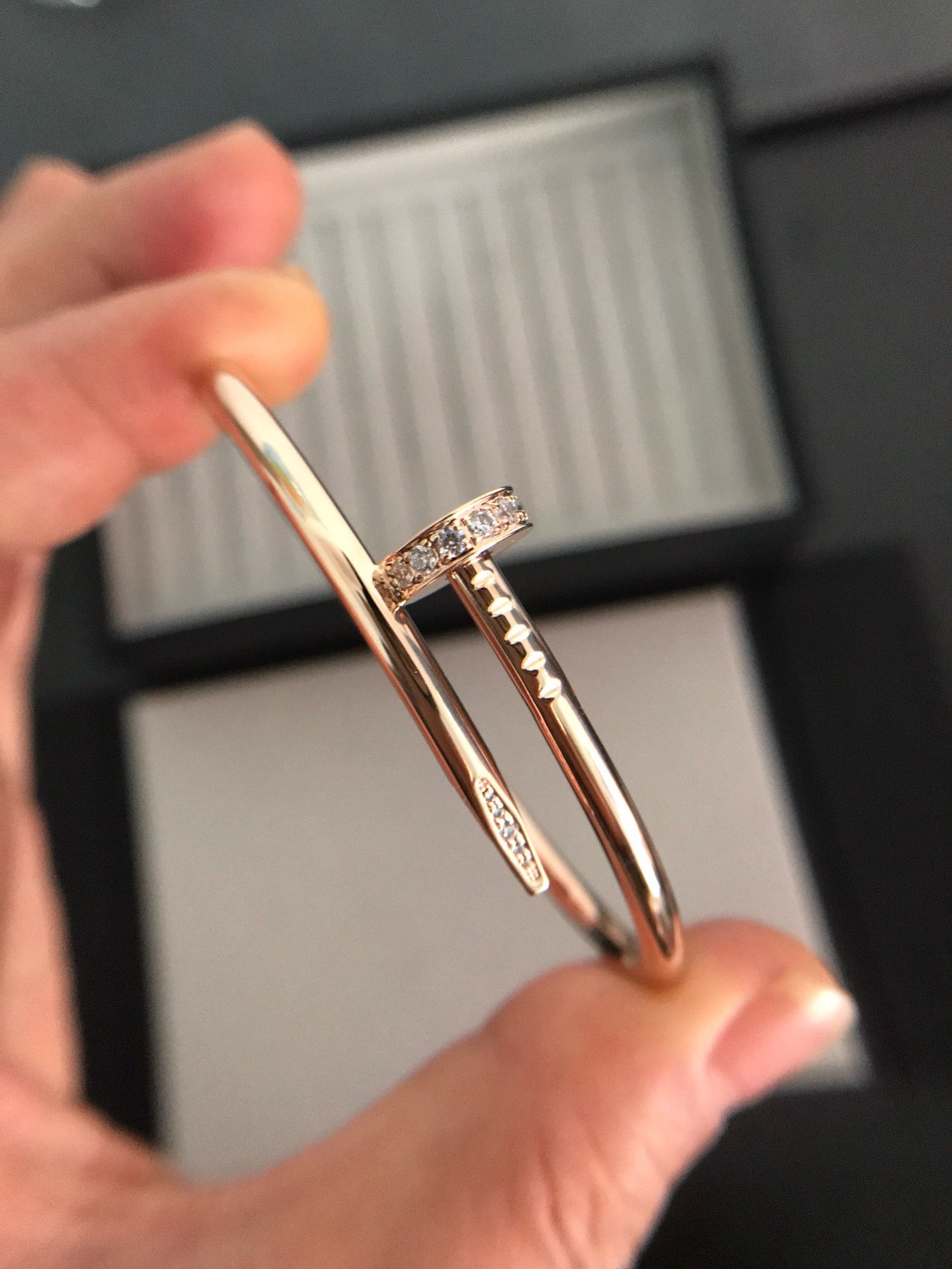 [Vicky]JUSTE BRACELET 3.5MM DIAMONDS