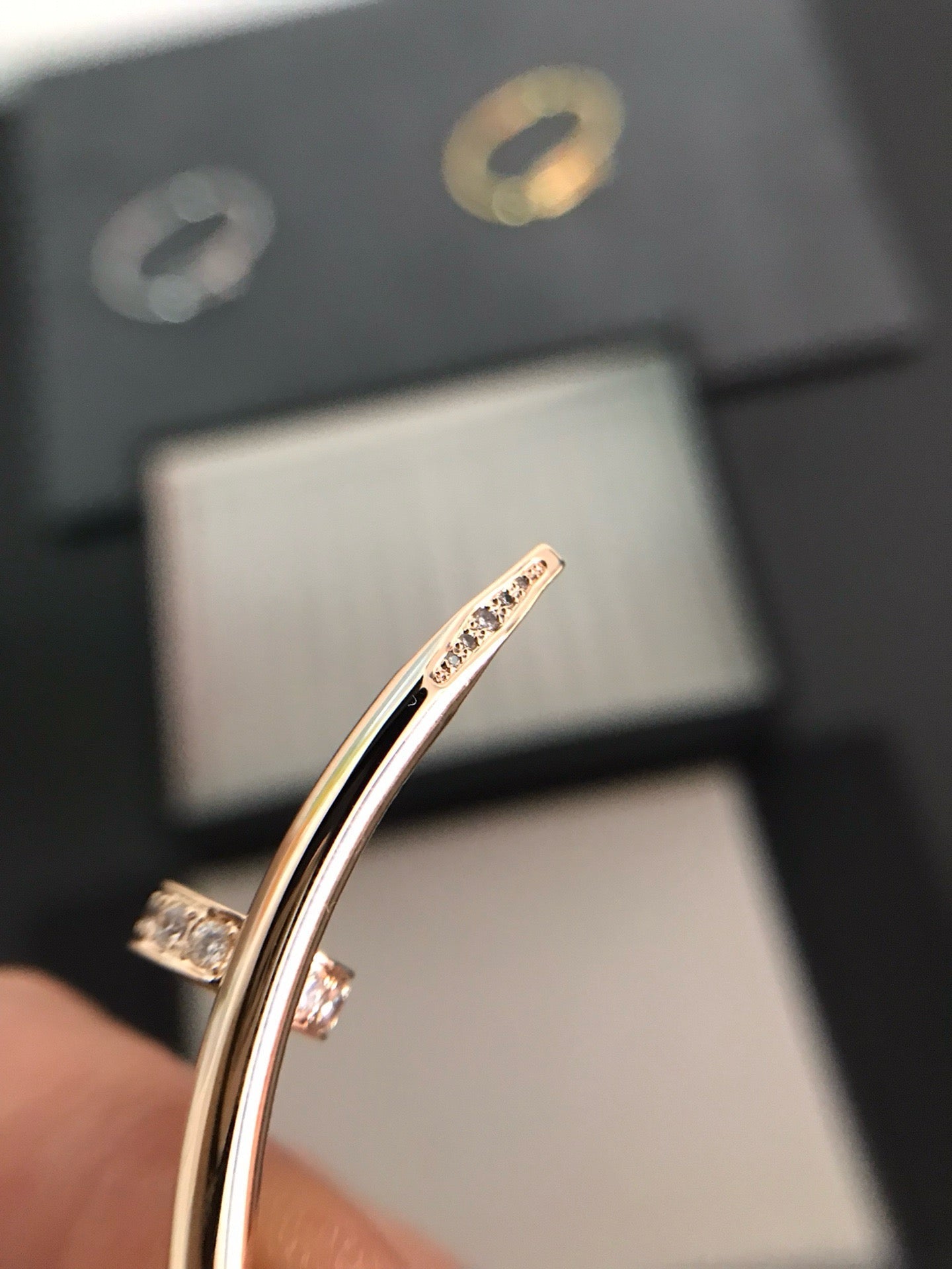 [Vicky]JUSTE BRACELET 3.5MM DIAMONDS