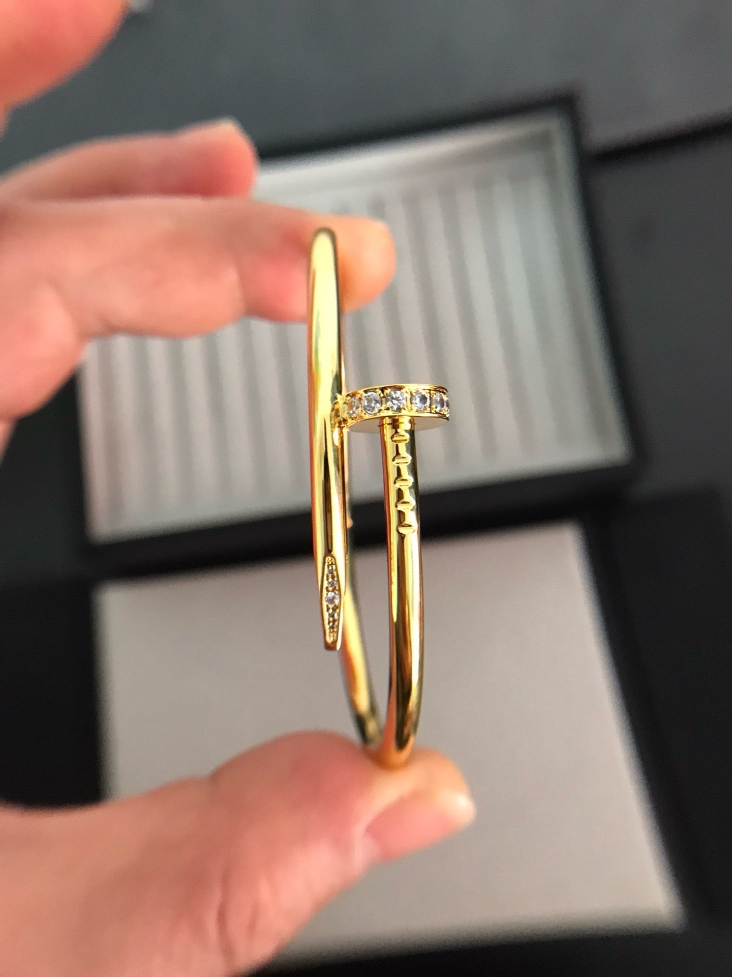 [Vicky]JUSTE BRACELET 3.5MM DIAMONDS