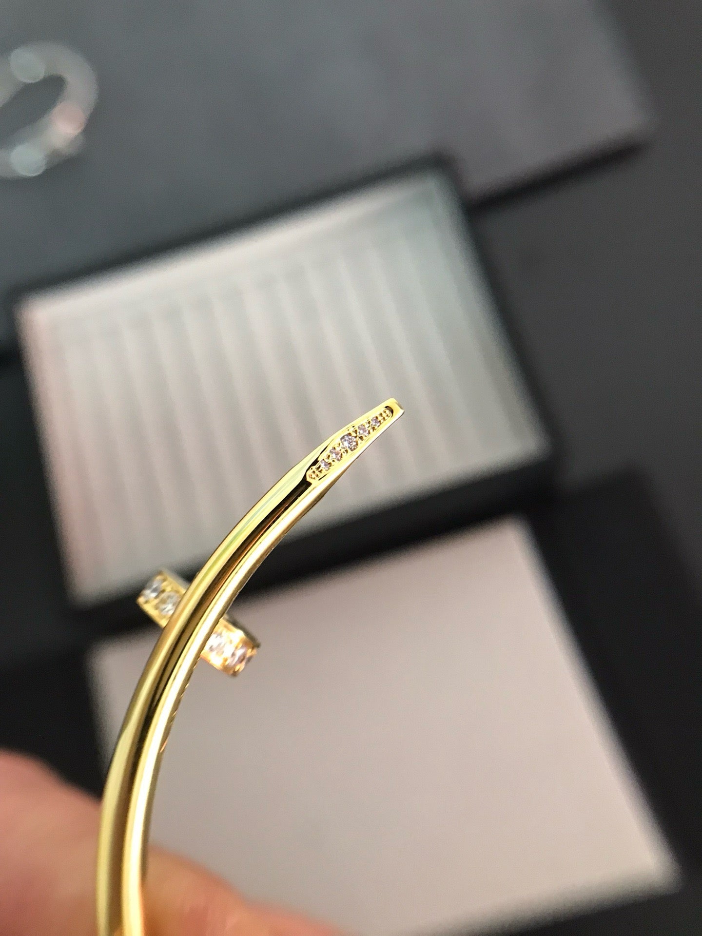 [Vicky]JUSTE BRACELET 3.5MM DIAMONDS