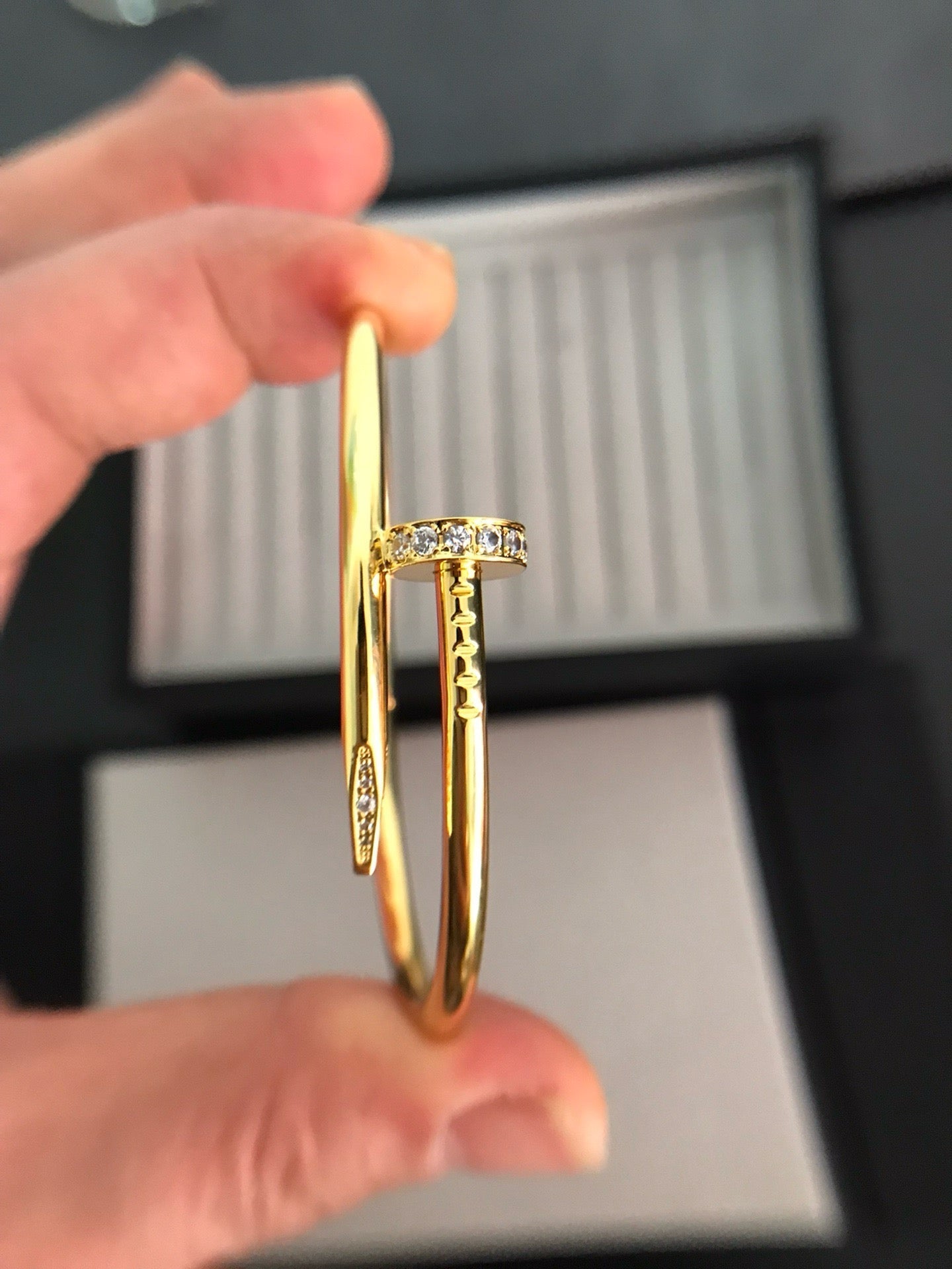 [Vicky]JUSTE BRACELET 3.5MM DIAMONDS