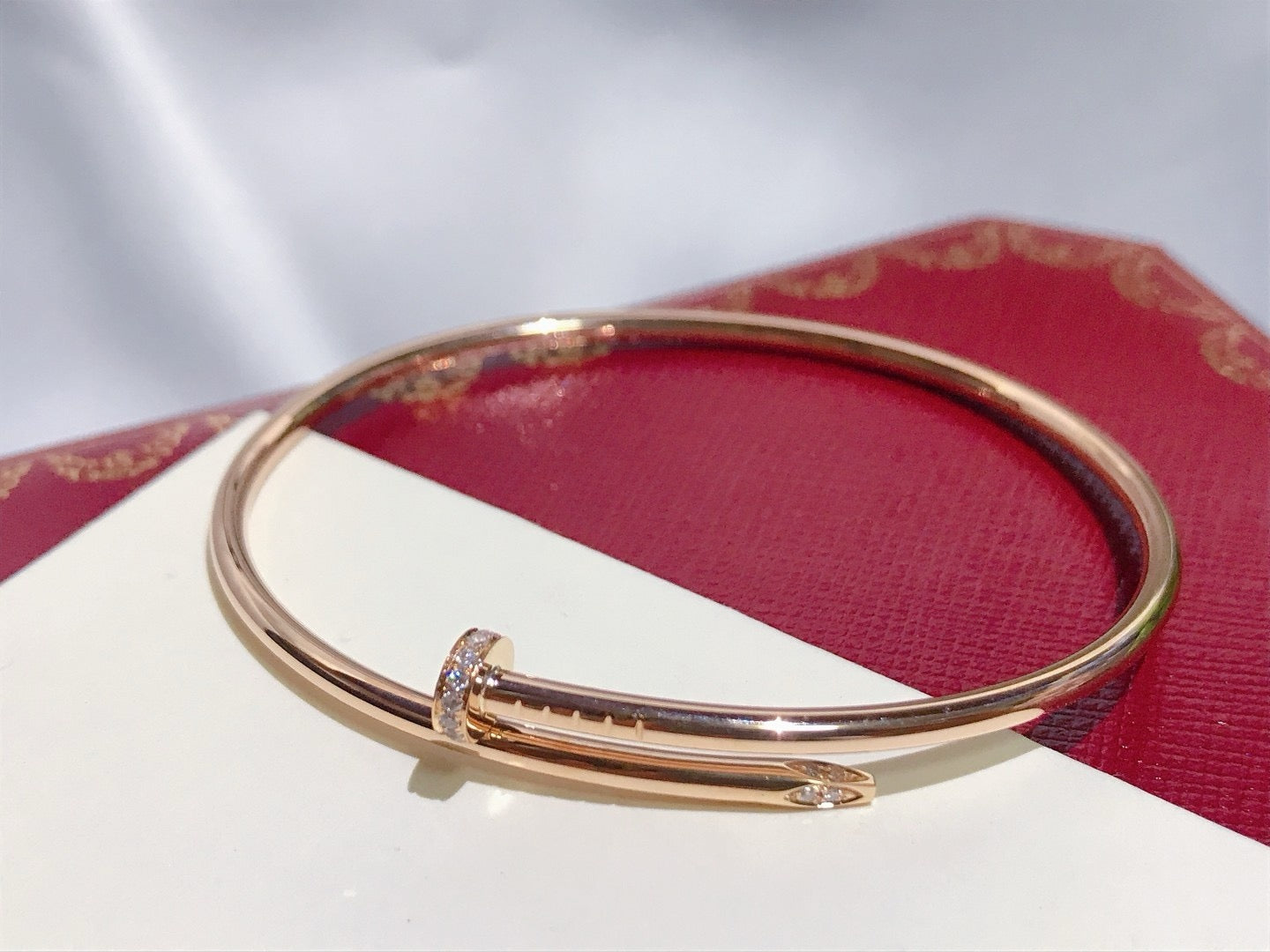 [Vicky]JUSTE BRACELET 2.5MM DIAMONDS