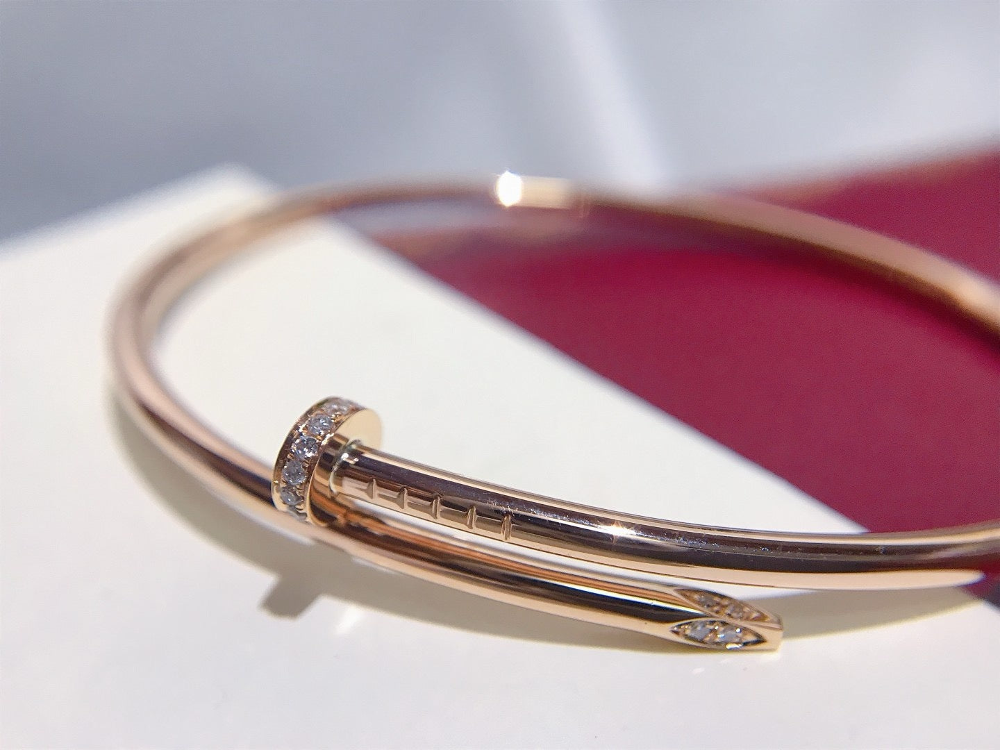 [Vicky]JUSTE BRACELET 2.5MM DIAMONDS