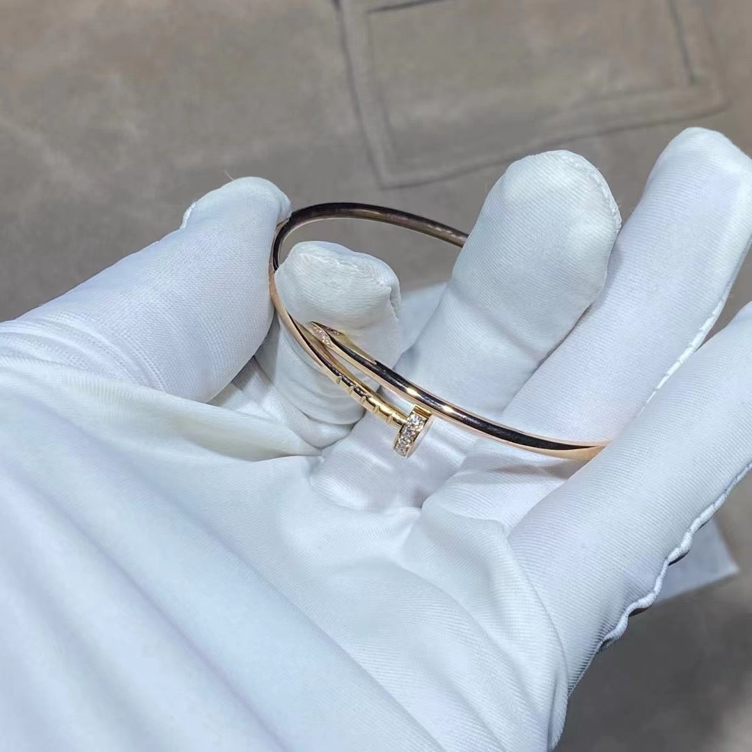 [Vicky]JUSTE BRACELET 2.5MM DIAMONDS