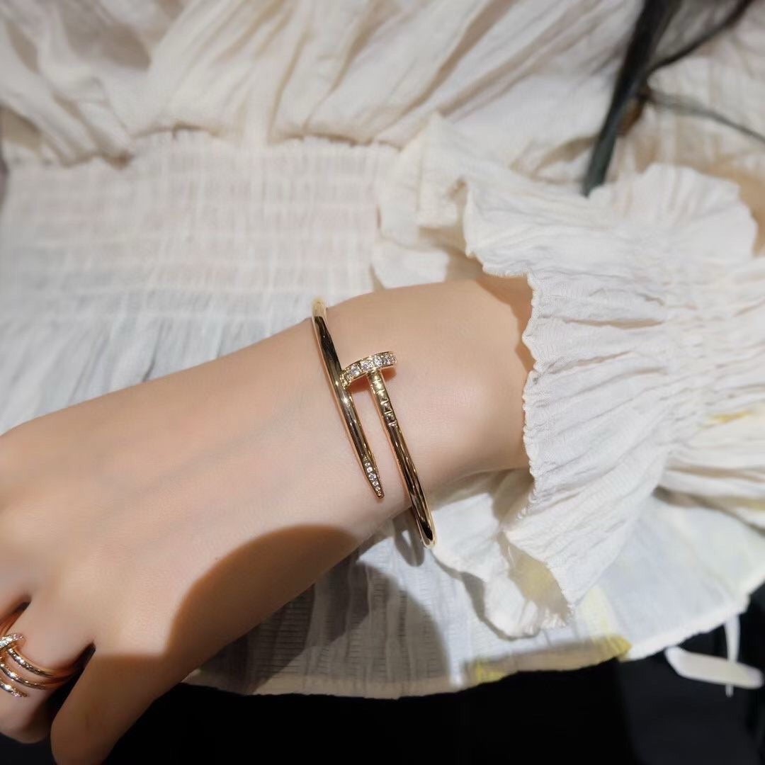 [Vicky]JUSTE BRACELET 3.5MM DIAMONDS