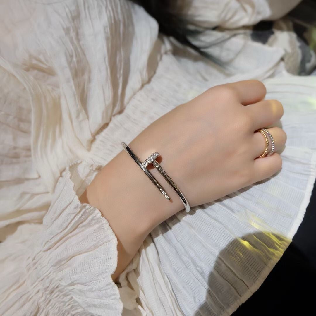 [Vicky]JUSTE BRACELET 3.5MM DIAMONDS