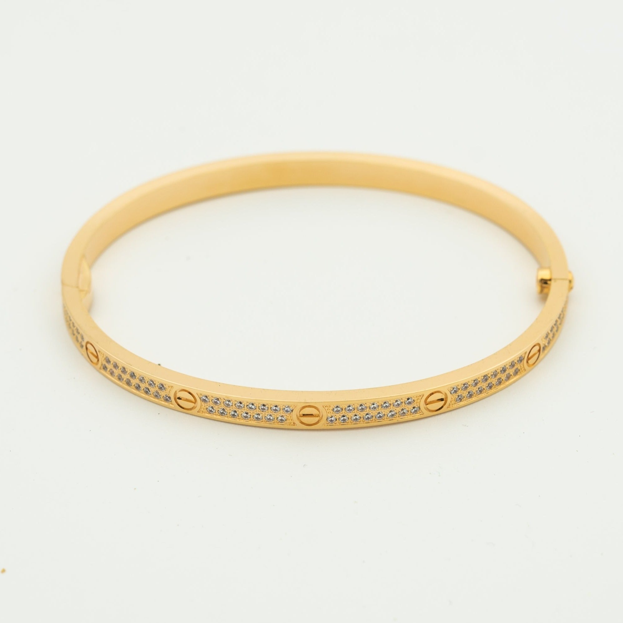 [Vicky]LOVE BRACELET 3.65MM DIAMOND-PAVED