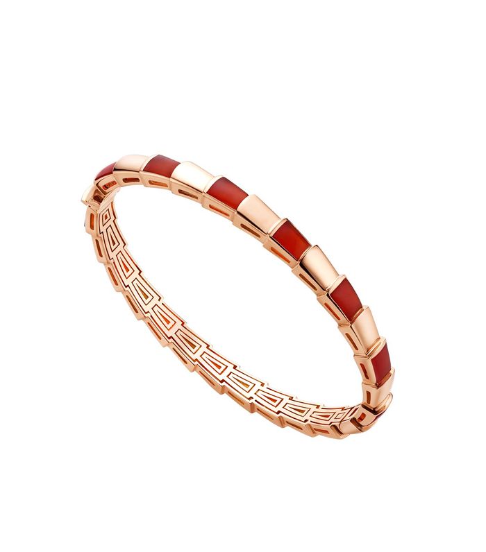 [Vicky]SERPENTI BRACELET PINK GOLD RUBELLITE