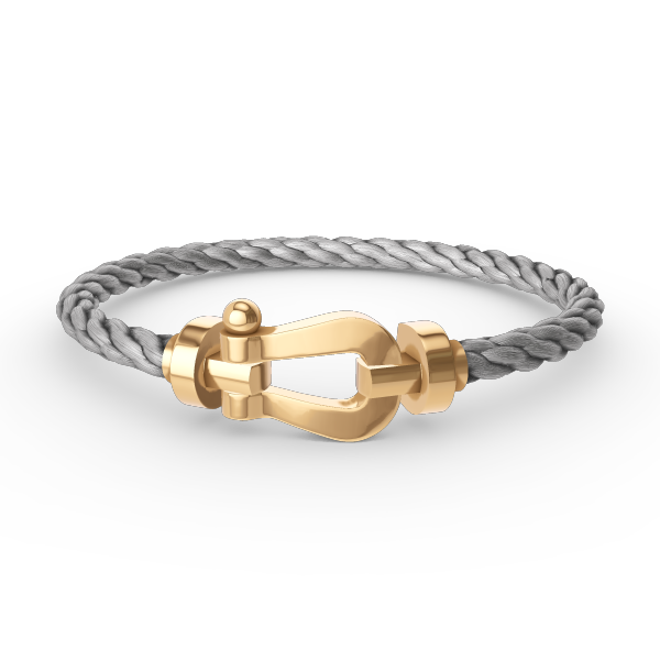 [Vicky]FORCE LARGE HORSESHOE NO DIAMOND BRACELET GOLD