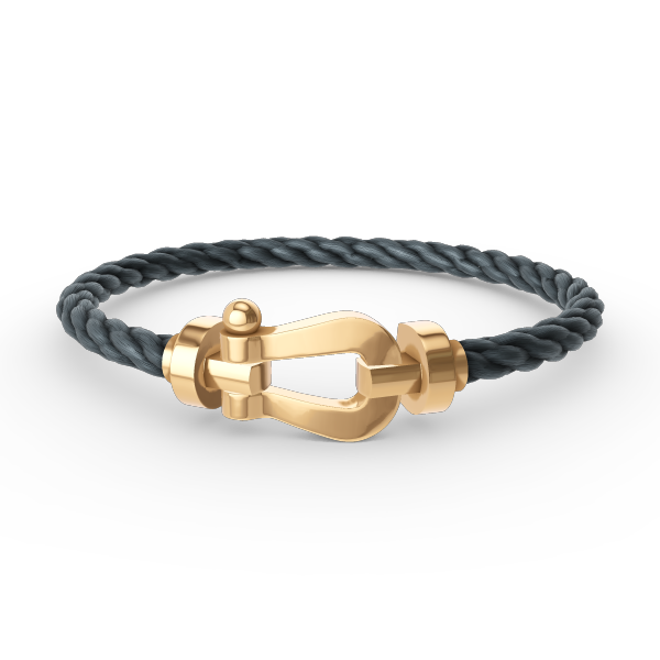 [Vicky]FORCE LARGE HORSESHOE NO DIAMOND BRACELET GOLD