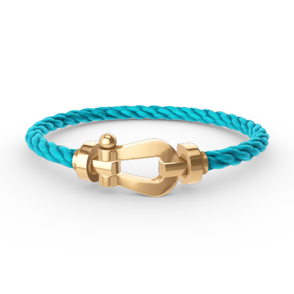 [Vicky]FORCE LARGE HORSESHOE NO DIAMOND BRACELET GOLD