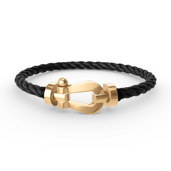 [Vicky]FORCE LARGE HORSESHOE NO DIAMOND BRACELET GOLD