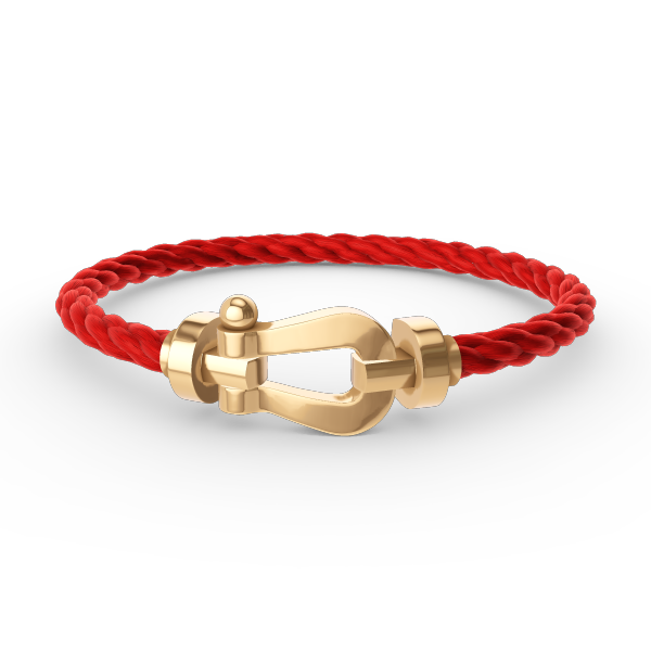[Vicky]FORCE LARGE HORSESHOE NO DIAMOND BRACELET GOLD