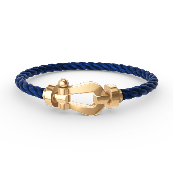 [Vicky]FORCE LARGE HORSESHOE NO DIAMOND BRACELET GOLD
