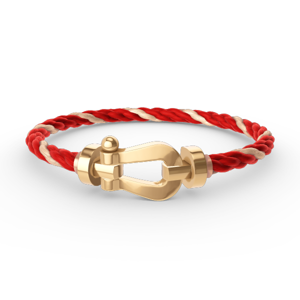 [Vicky]FORCE LARGE HORSESHOE NO DIAMOND BRACELET GOLD