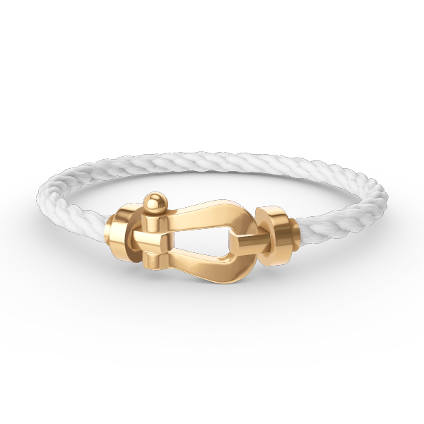 [Vicky]FORCE LARGE HORSESHOE NO DIAMOND BRACELET GOLD