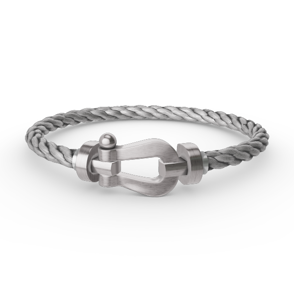 [Vicky]FORCE LARGE HORSESHOE NO DIAMOND BRACELET SILVER