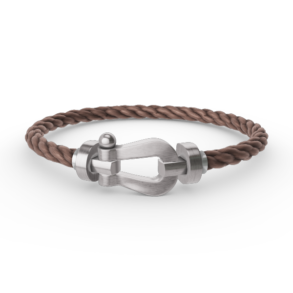 [Vicky]FORCE LARGE HORSESHOE NO DIAMOND BRACELET SILVER