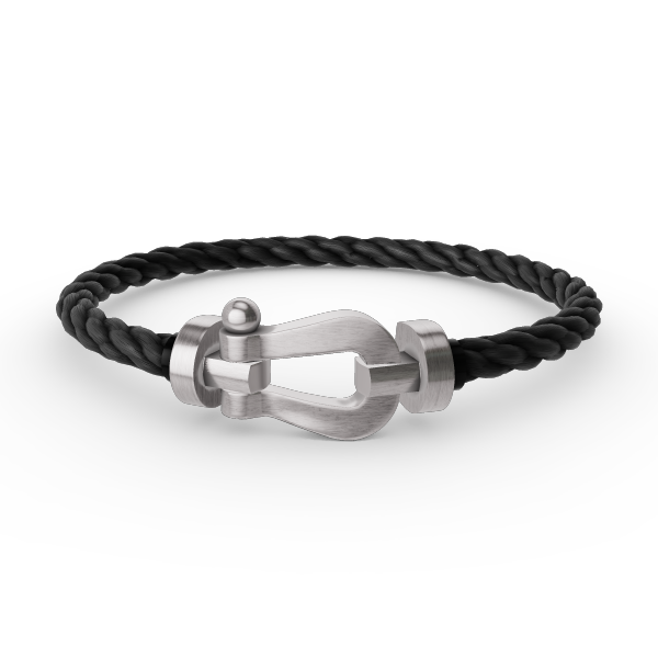 [Vicky]FORCE LARGE HORSESHOE NO DIAMOND BRACELET SILVER
