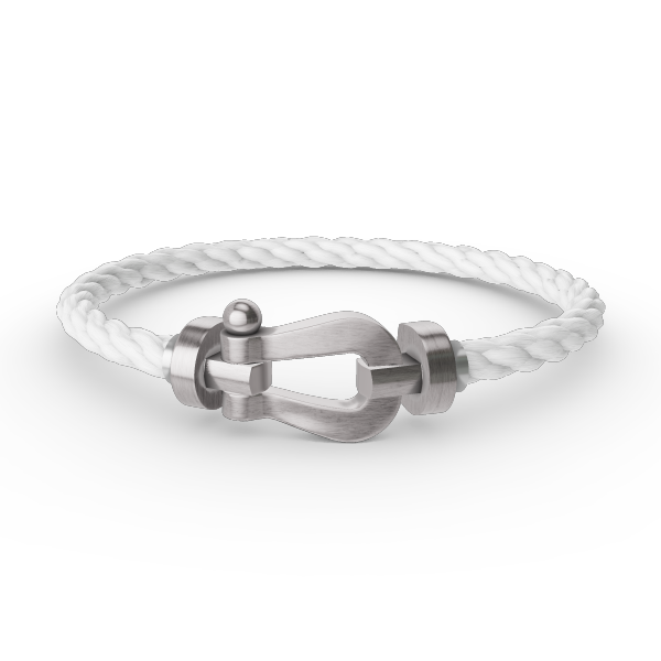 [Vicky]FORCE LARGE HORSESHOE NO DIAMOND BRACELET SILVER