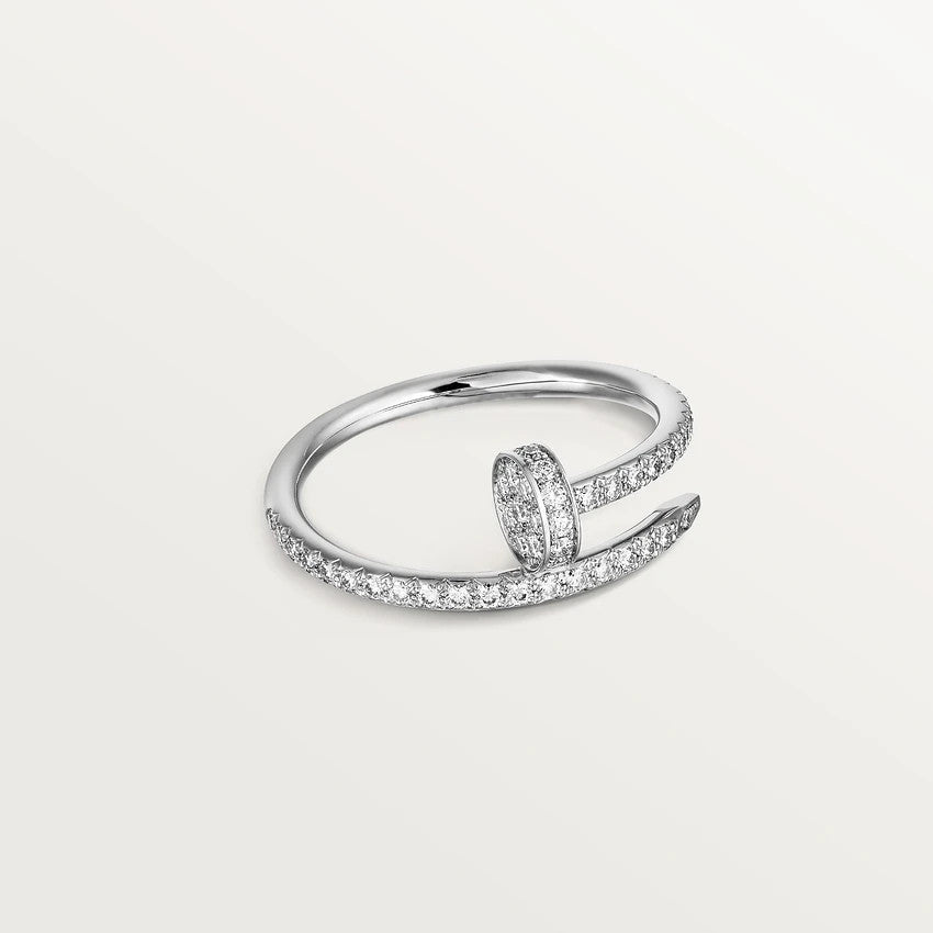 [Vicky]JUSTE RING 1.8MM SILVER DIAMONDS